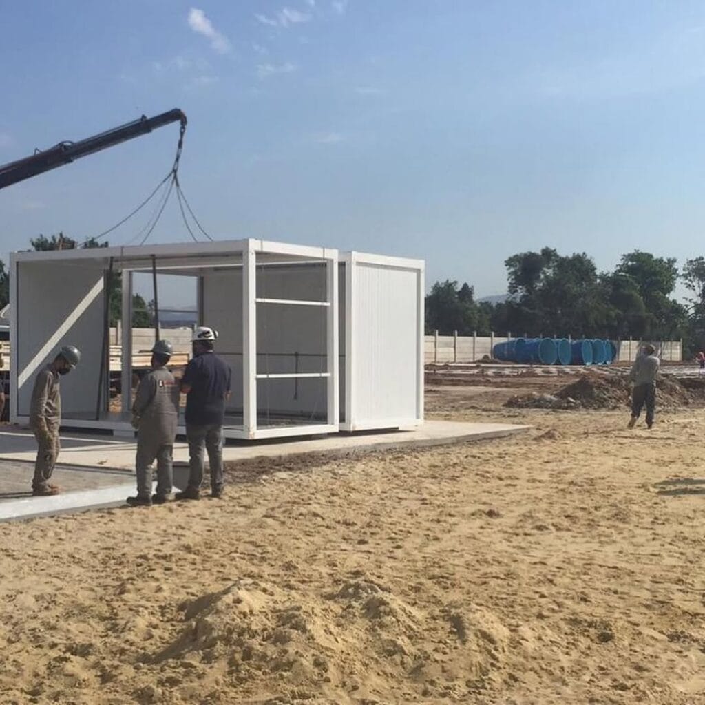 obras no nosso ct, ct do Vasco